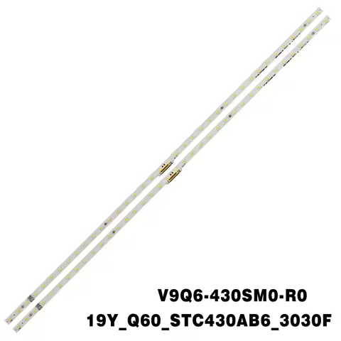 LED Backlight strip for GQ43Q60R QE43Q60T QE43Q60RAT QE43Q60TAU BN96-48377A V9Q6-430SM0-R0 19Y_Q60_S