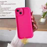 HS-067 CASE PUFF COLOR PINK FUCIA OPPO A1K/A15/A16/A16S/A17/A3S/A5S/A54 4G/A57 2022/A8/A31