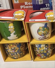 Reduced！last offer! 清貨．4 mugs for $240!!!現貨．自購澳洲．全新．原包裝盒．$240四隻．Homer Simpsons．The Simpsons Mugs．sel