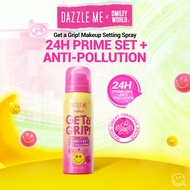 DAZZLE ME X SmileyWorld Get a Grip! Makeup Setting Spray Prime+Set Anti-Pollution 50ml