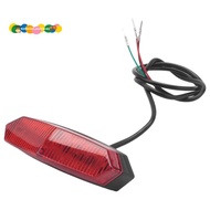 LED E-Bike Taillight 12V-80V LED Safety Night Rear Lamp Riding Warning E-Bike Taillights