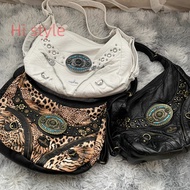 Angel Kiss vintage Tote bag for women's shoulder crossbody single-shoulder bag