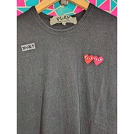 CDG (DESIGNER) X T-SHIRT(L)