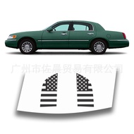 Suitable for Lincoln Town Car 4 DR SEDAN 1998-2002 Leopard Print Car Sticker Window Sticker