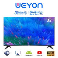 WEYON Smart Digital TV 32 inch 43 inch 50 inch 55 inch FHD Ready LED Digital Televisi Smart Televisi