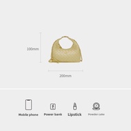 ELLE(Elle) | Lunar Shaped Quilted Handbag