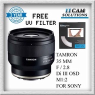 TAMRON 35MM F2.8 Di III OSD M1:2 FOR SONY E MOUNT (OFFICIAL TAMRON MALAYSIA)