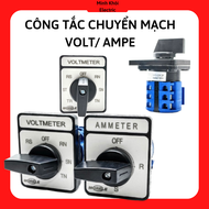 Công tắc Chuyển Mạch Volt và Ampe 7 vị trí Morele công tắc chuyển mạch ampe 4 vị trí LW28-20A xoay v