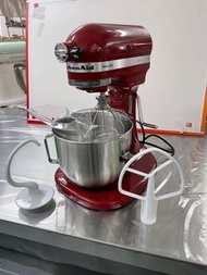 [一年保養]  5QT. KitchenAid 小型攪拌機 (顏色: EMPIRE RED帝王紅) 4.8L商用升降式廚師機 整蛋糕  打蛋器
