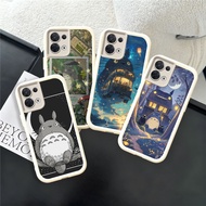 WA43 Totoro Casing for hp Plating Realme Narzo Note K9X 50 GT NEO6 Q3 N53 8 N63 8S SE 30 V13 Pro 5G 