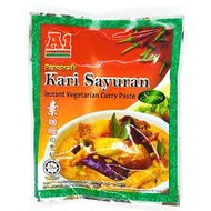 A1 VEGETARIAN CURRY PASTE 240G A1 Instant Vegetarian Curry Paste (200g) Vegetarian Paste