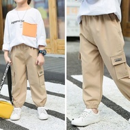 (2m-12years) Cargo Pants Kids Seluar Budak Lelaki Kids Pants Seluar Track Budak Tracksuit Budak Selu