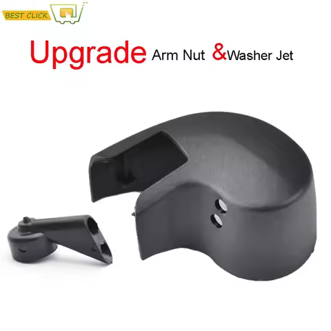 Misima Windscreen Wiper Arm Nut Cap Cover Washer Nozzle Jet Set For Audi A1 Sportback A3 8P 8V A4 B6