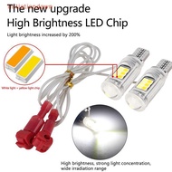 [Initiationdawn] 1Pair T15/T10 Super Bright Turn Signal Bulb Dual Contact Motorcycle Signal Light W1