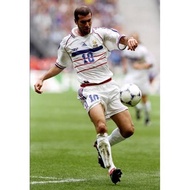 Zidane #10 France Away World Cup 1998 Timnas Perancis Prancis Official Merchandise Resmi Original Au