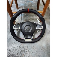 *Ready Stock* Mercedes Benz CLA W117 A45 W176 AMG CLA45 Steering Wheel AMG Alcantara Brabus ORIGINAL