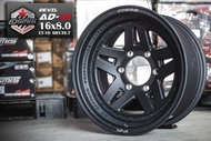 ล้อแม็กใหม่ ขอบ16 - COSMIS รุ่น AD-V1- สีดำ - ขอบ16 x 8.0 x 6รู139 ET-10/-10 - ส่งฟรี Kerry Express - กรุณาสอบถามสต็อกก่อนกดสั่งซื้อ