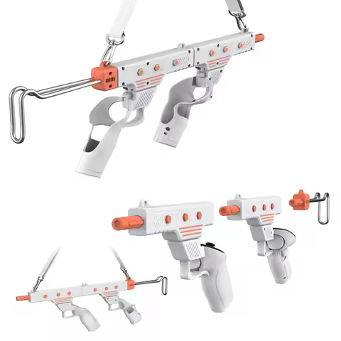 VR Gun Stock For Meta Quest 3/3S VR Shooting Game Accessories Enhanced Shooter Gaming Experience Con