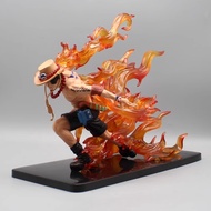 Anime One Piece Drifting Fire Ace GK Figure Collection Model Toys 27cm