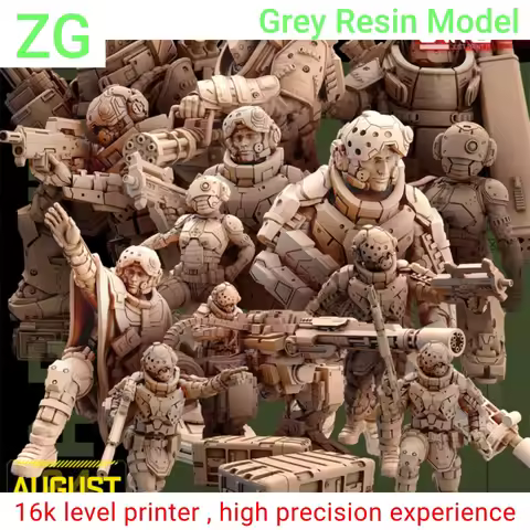 【Cyber Mobile Team 】 Heavy Equipment Group, Medical Corps, Tactical Team, Machine Gun Group, DND Min