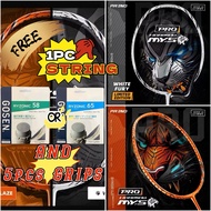 P.R IND HARIMAU PRO  (Purui / PR）4U/5U BADMINTON RACKET FREE GOSEN STRING & GRIP (100% ORI)