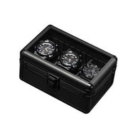 手錶收納盒 隔板可活動鋁合金手錶盒展示箱黑色3位5位10位18位24位手錶收納盒