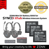 ZENN Mini DV Battery S005 Battery Pack Lithium ION For Synco Xtalk Wireless Intercom System