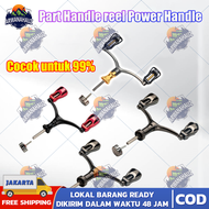 SINGLE HANDLE REEL EVA KNOB SPINNING GRIP ONE PIECE UNIVERSAL POWER HANDLE Screw in Engkol reel spar