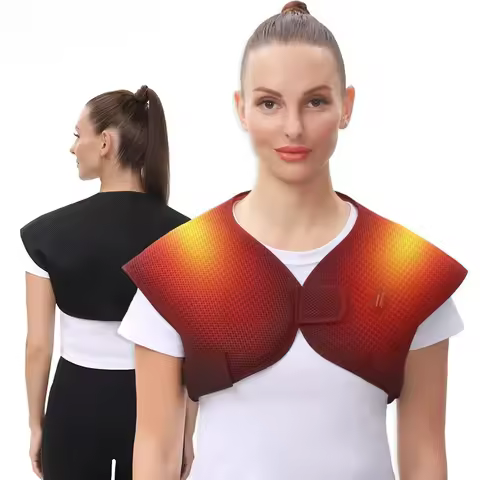 USB Electric Heating Shawl Heating Vest Relieve Fatigue Home Relax Timing Function Winter Warm Welln
