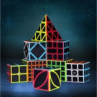 Cube Puzzle 3x3 Qiyi Qiming CARBON Fiber/CARBON/3x3x3/Speedcube Original/Cube Cheap