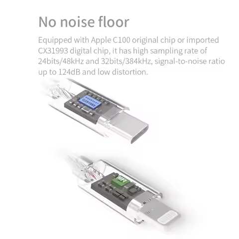 Zhulinniao X1 Pro Portable DAC HIFI Decoding AMP All-in-one Headphone converter Typec Apple Lightnin