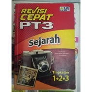 PT3 sejarah geografi buku rujukan second hand low price 参考书