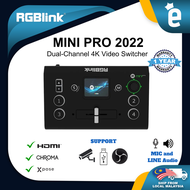 RGBLINK MINI PRO 2022 Dual-Channel 4K Video Switcher