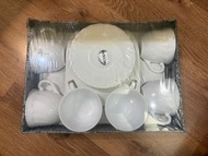 Arcopal 法國製白色杯碟套裝