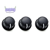 3Pcs Air Condition Switch Control Knob Replacement Accessories for    Champ, Fortuner,  2012 - 2015