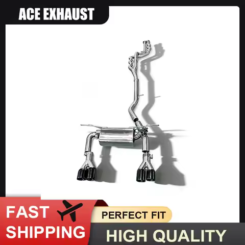 ACE High Performance Exhaust System for BMW S55 M3 F80 M4 F82 M2C F87 3.0T Valved Exhaust Catback Mu