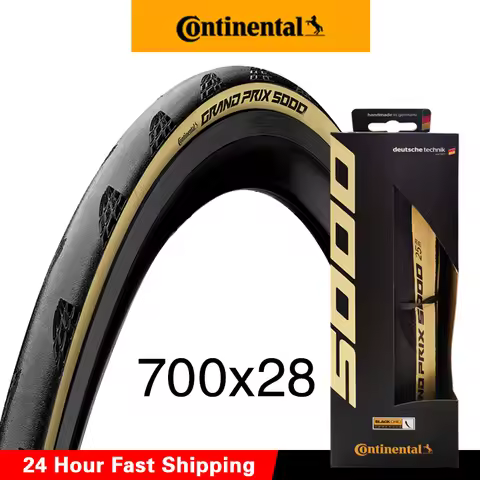 Continental Grand Prix Gp 5000 700x25 /28c/30 Clincher Bicycling Road Folding Tyre Cream Skinwall Bi