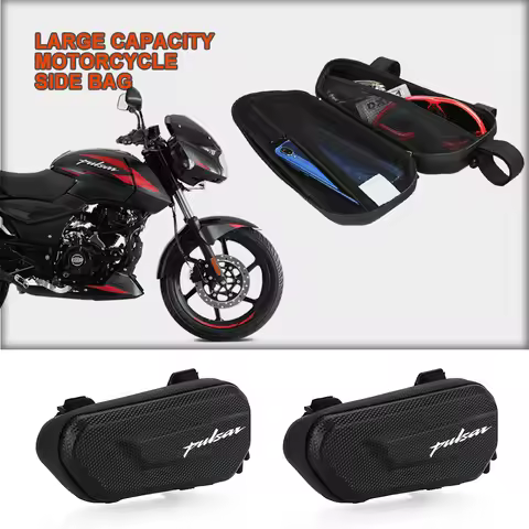 Waterproof DustProof Storage Bag Heavy Duty Motorcycle Pannier Bag For Bajaj Dominar Pulsar RS200 RS
