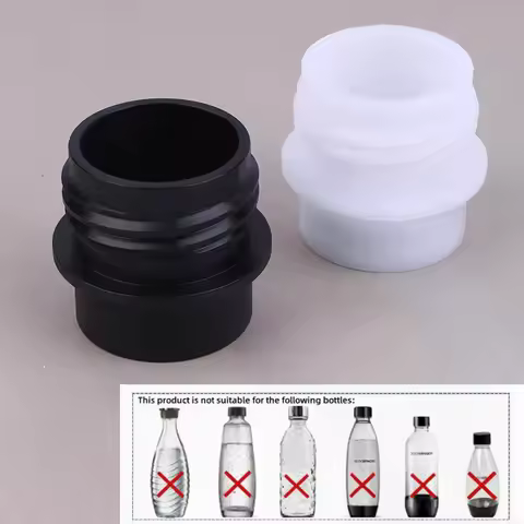 1Pcs Bottle Adapter For 28 Gauge PET Bubble Bottle Compatible With SodaStream Machine Connect Head C