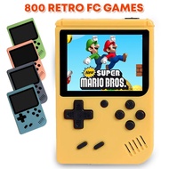Built-in Games Super Mario 800 Rechargeable Handheld Portable Retro FC 3 TFT 8 Bit Game Console