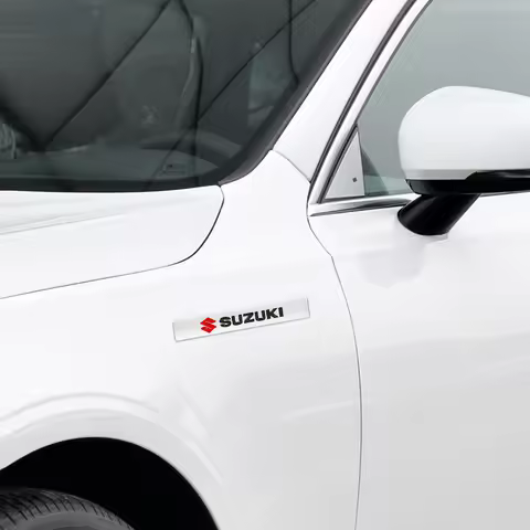 3D Metal Car Decal Sticker Trunk Badge For Suzuki Swift Vitara Baleno Jimny Samurai Ignis Splash Kai