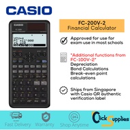 Casio FC200V FC-200V Financial Calculator Version 2 Finance Real Estate Insurance