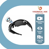 DVR Recorder Mini Glasses Action Camera HD Glasses Outdoor Bluetooth Hidden Spy Security Camera Reco