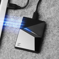 Netac Z7S Portable SSD External 550MB/s USB 3.2 Gen 2 Type-C 960GB - NT01Z7S - Black/Silver
