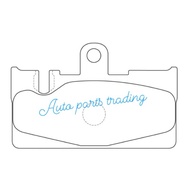 LEXUS LS430 UCF30 REAR BRAKE PAD JAPAJ TOKICO