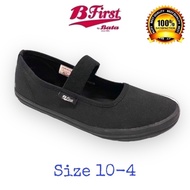 BATA B-FIRST Kids Black School Shoes - 4896128