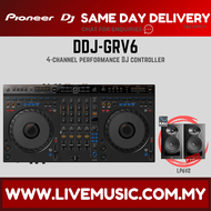 Pioneer DJ DDJ-GRV6 4-channel DJ Controller with Groove Circuit ( DDJ GRV6 DDJGRV6 )