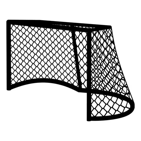 Portable foldable small ice hockey net field hockey goal net for sports training equipment