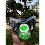 Reflektor Lampu depan jupiter mx new 135 biled led