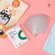 [PE] 50pcs/set Korea Card Sleeves Clear Acid free- CPP Holographic Protector Film Album Binder TH
